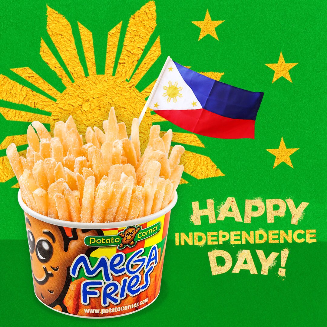 Potato Corner Philippines on Twitter "Today marks the Philippines