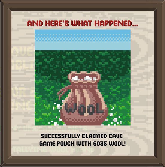 It’s not much but it’s honest work…thanks for the memories Cave Game ❤️<a href="/wolfdotgame/">Wolf Game</a>