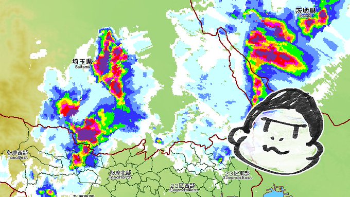 はげしいゴリラゲイ雨…… 