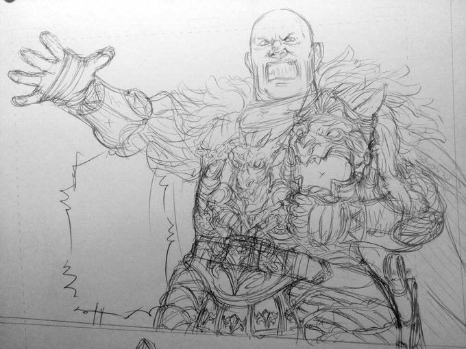 午前はほぼ10年ぶり登場のオッサンの鎧描いてて溶けた。飯飯。サラセン食っちゃったからケールサラダで。焼きそば作る予定だったが。 