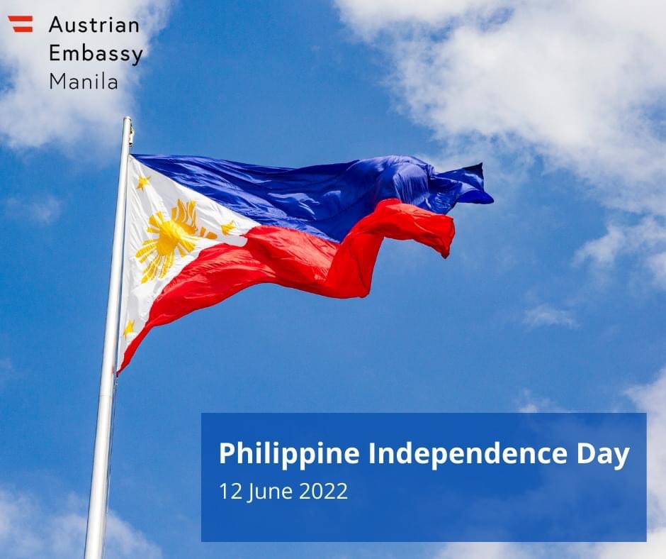 Happy Independence Day, Philippines! 🇵🇭
Wishing all our Filipino friends a meaningful independence day as we join this year's 124th anniversary of the proclamation of Philippine independence.

Maligayang Araw ng Kalayaan! Mabuhay! 🇵🇭