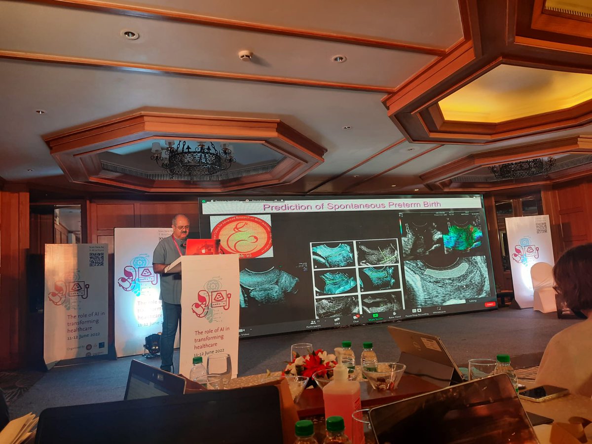 Ashok Khurana talks about #AIinhealthcare his experiences - AI simplifying and reinventing the way radiology is practiced. #ultrasound #calopus