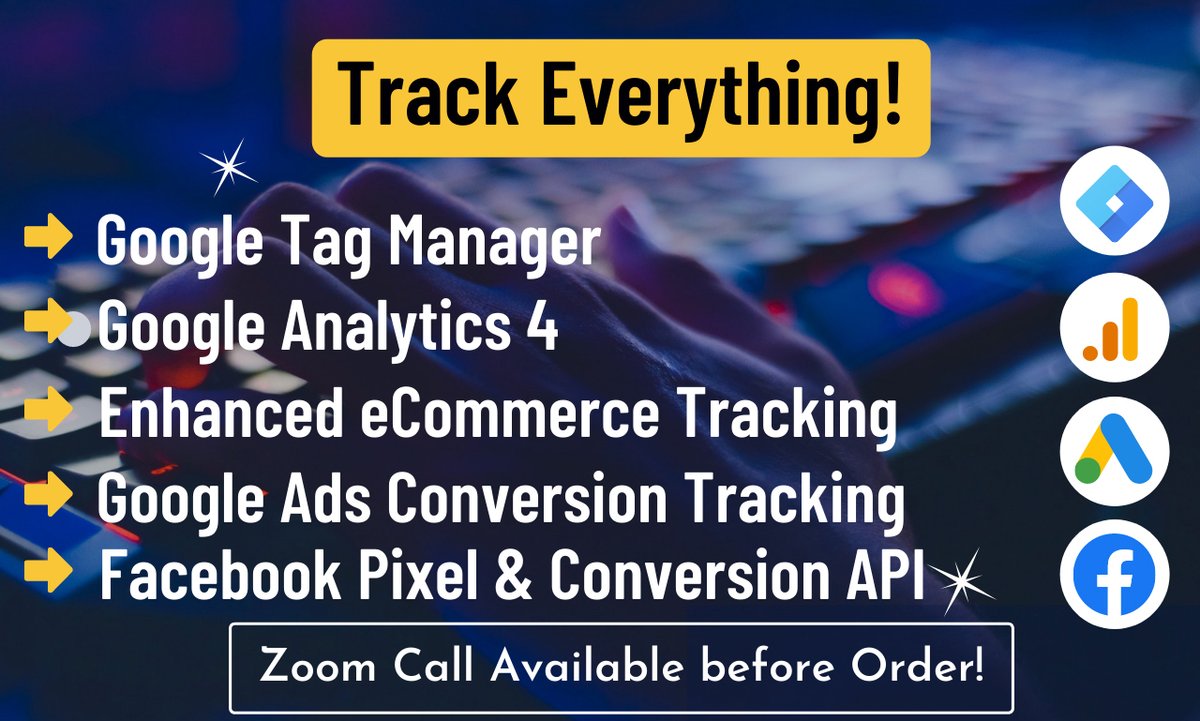 rashed_0075's tweet image. Track anything!
Visit: fiverr.com/share/2yXQbe

 #UFC275 #Flamengo #googleanalytics #googleanalyticscertified #ga4 #googleads #googletagmanager #gtm #facebookpixel #facebookpixels #conversiontrack #ecommerce