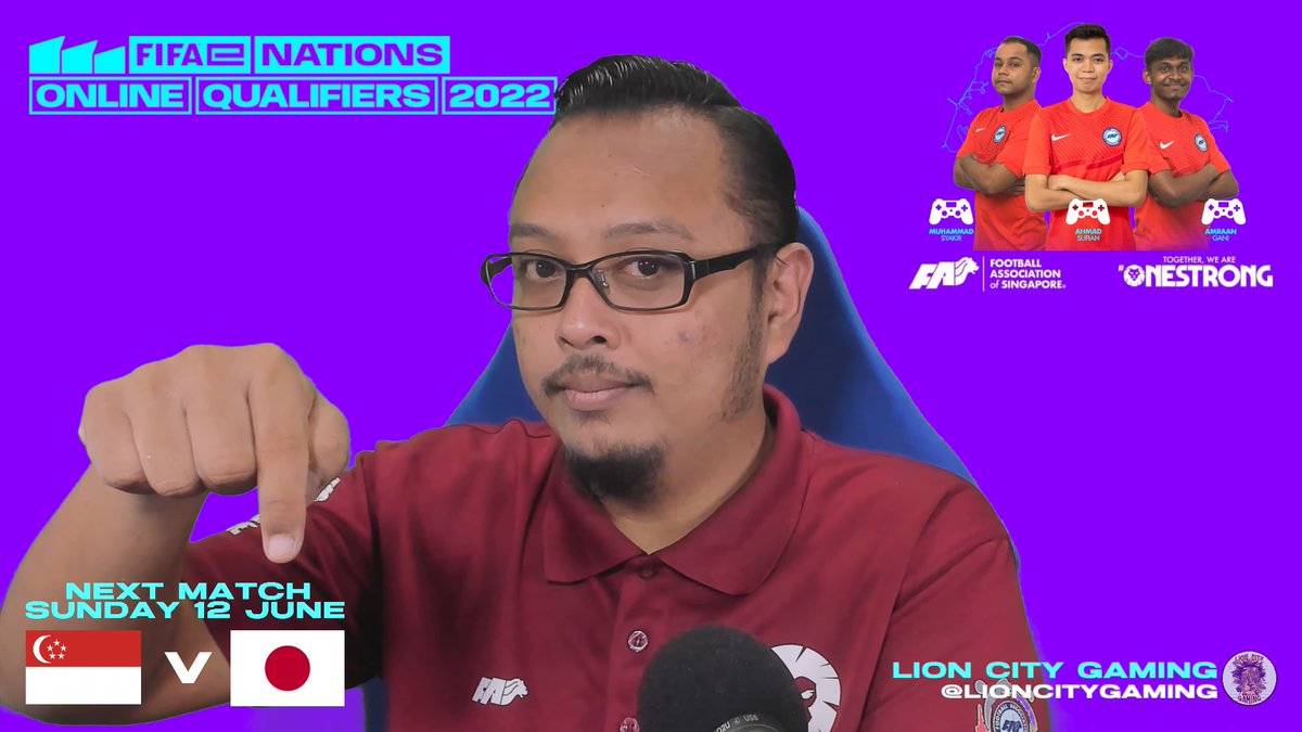 Day 2 of the FIFAe Nations Asia &amp; Oceania Zone Playoff kicks off at 4PM GMT +08:00, live on fb.com/singaporefootb…!
