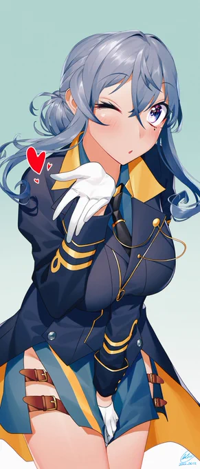【Skeb】ゴトの投げキッス 