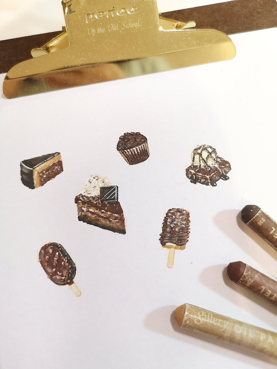 ยังทำไม่หมด เอามาให้ชิมก่อนฮะ🍫