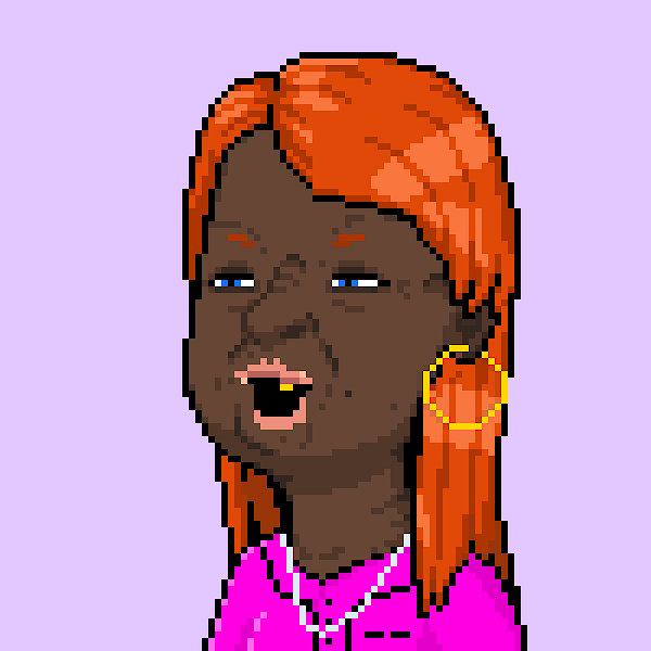 jamstarX's tweet photo. Made a Chibi Version of Cheyenne tonight in my Pixel Art Class!! Gonna Finish a few details but omg we had so much fun! Thanks to @NFTGhettoGranny for hosting and all the homies who came and popped in the discord or twitch stream!! https://t.co/KcbROKNlRs