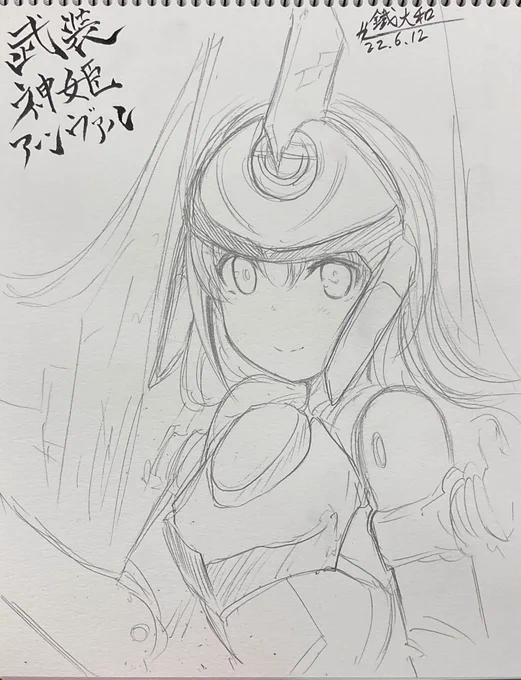 今回はスケブ依頼が急に増えてありがたいですね。
しかも双子ちゃん揃ったり
お題自由な方には白子を販促っ
千客万来、私の好きな言葉です
#lovelive 
#武装神姫 
#オリジナル 
 #サンクリ 