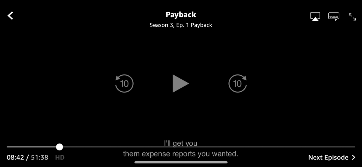 its_nr's tweet photo. Guess which recent @PrimeVideo show pokes fun at #expensereport @FyleHQ @YashwantM https://t.co/bLXU18xzTh