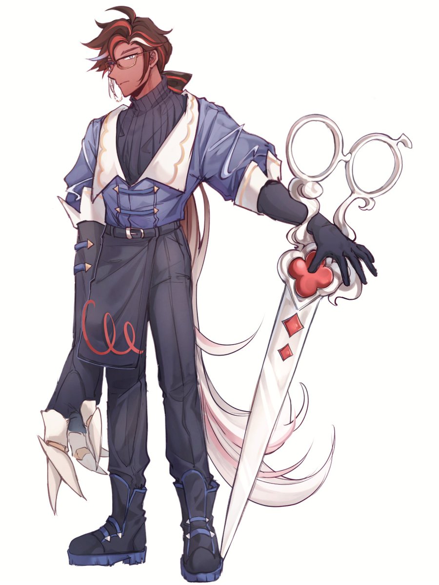 Neergy_hehe's tweet photo. Overcoming my fear and finally drawing his costume ✂️🍰
#cookierun https://t.co/DJgZpyAnfT