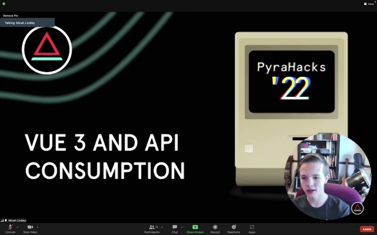 PyraHacks tweet picture