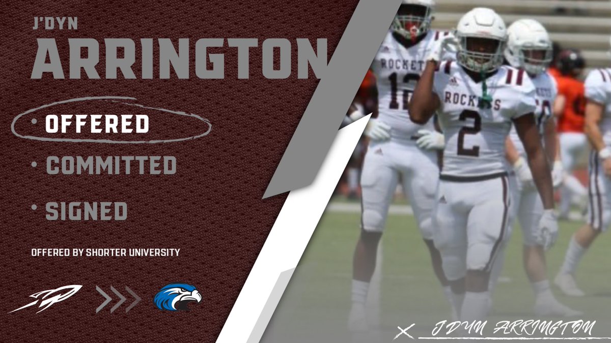 RecruitTheDale's tweet photo. Congrats to @JDynArrington_5 on his recent offer to play for @Shorter_FB 🚀

#RecruitTheDale https://t.co/kTL6IUKvQM