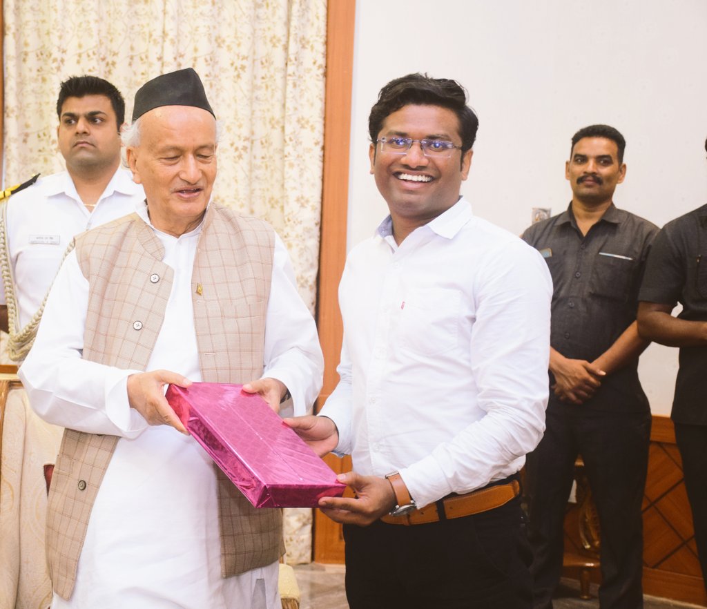 ShubhamBholane's tweet photo. Meet Governer of Maharashtra Last Sunday as Student's Representative
A Positive discussions regrading medical student's issues 
@virendraS03 
@mahaabvp 
@Medevision_Mah https://t.co/bgGgkgGF0q