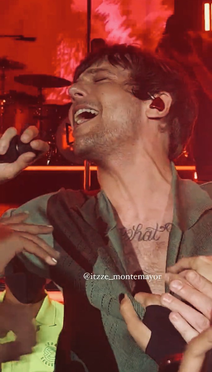 HLNewsBr's tweet photo. 📸| Louis sendo ovacionando quando se jogou do palco em Kill My Mind.

Via ItzzeMontemayor https://t.co/QmxsEuYjgz