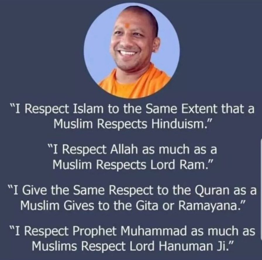 My secularism principle is same as this. 

#HindusUnderAttack 
#IsupportNupurSharma