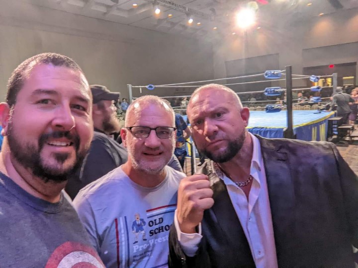 TheChilliCheese's tweet photo. @bullyray5150  Thank you for the photo tonight.  Much appreciated.  @NWA #AlwayzReady. https://t.co/TPFETUGNUZ