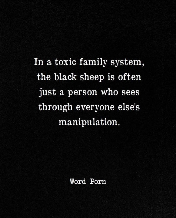 xAWord4U's tweet photo. The Black Sheep!
#SeeingThrough #family #manipulation
#MaheJustSaying @xAWord4U 💭✍
v/ Daily Quotes https://t.co/osFXEonEEE