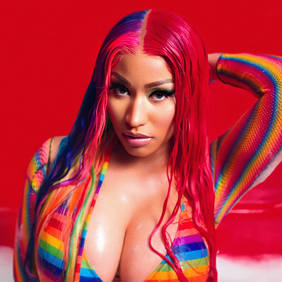 nmcaviar's tweet photo. 2 years ago today, 6ix9ine &amp; @NICKIMINAJ released "TROLLZ".

It debuted at #1 on the Hot 100, making Nicki the first female rapper to do so this century, is certified Platinum in the US and it holds the record for the biggest debut for a Hip-Hop video in YouTube history. https://t.co/BvHPqxo8mk