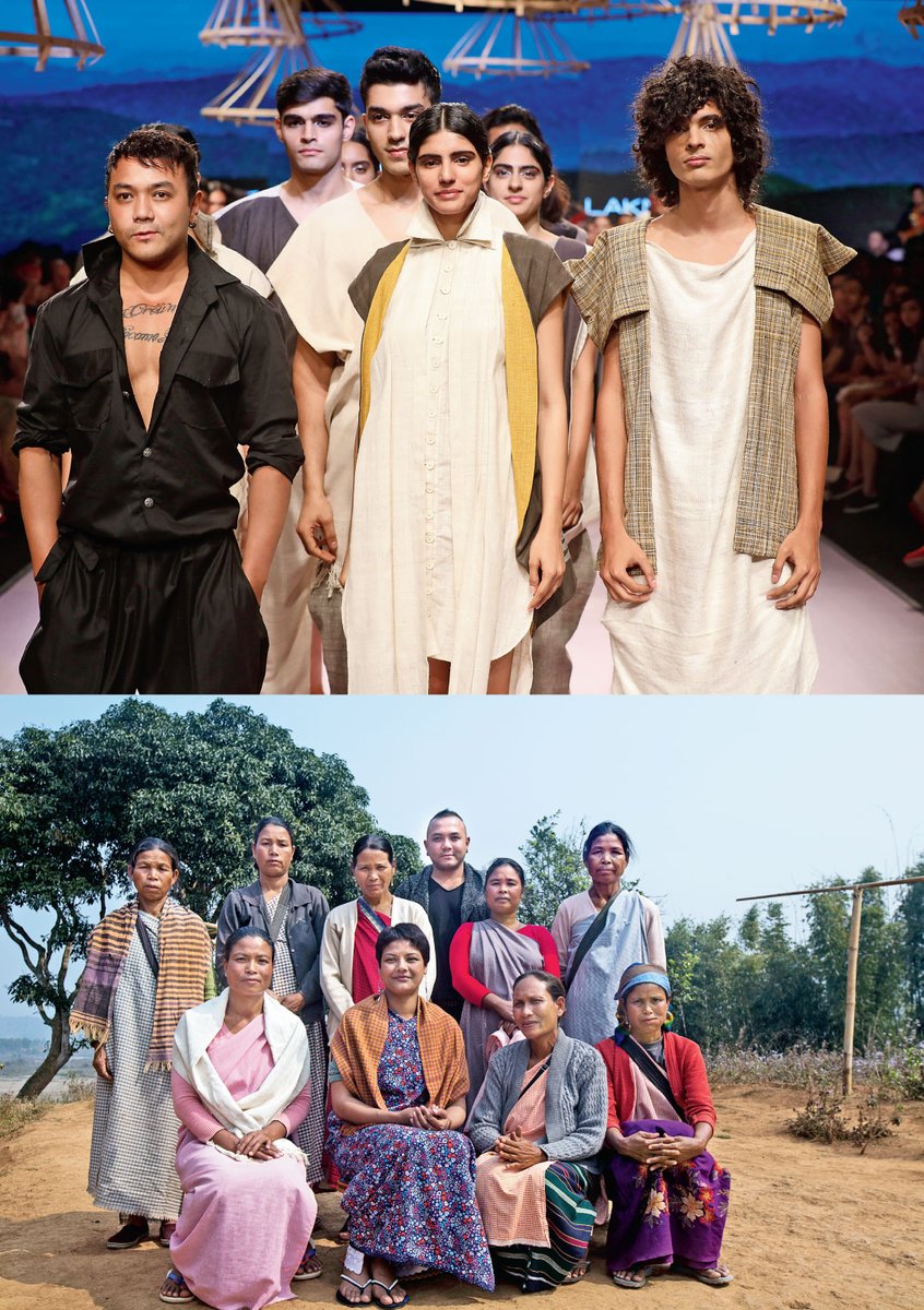 t2telegraph's tweet photo. Shillong-based fashion designer Daniel Syiem set up the first fashion house in that city. During a mountain visit, #t2oS sat down for a tete-a-tete about their path to going global
https://t.co/BMD7g8mk2Y https://t.co/W2OTh8U2D6