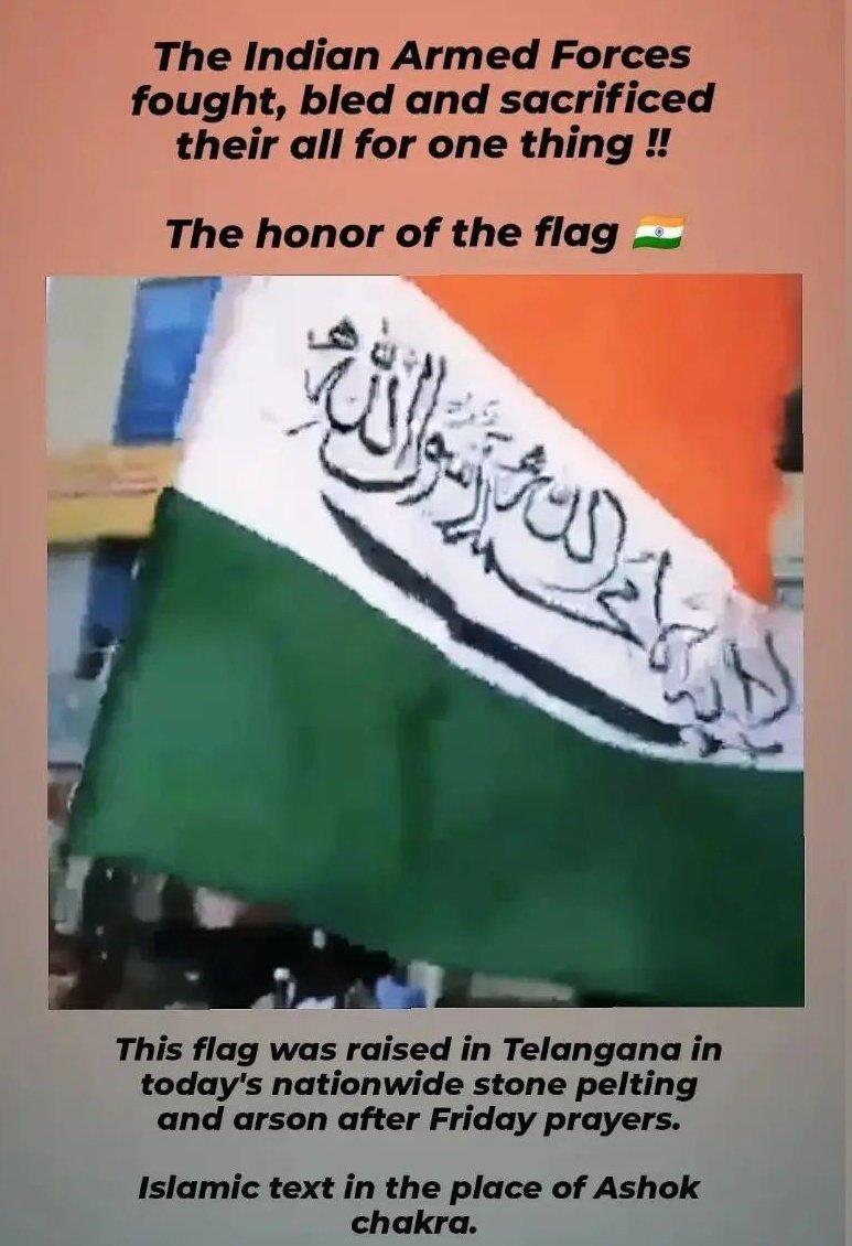 BalrajDhingra2's tweet photo. Its wake up time #Indian.
Rakht rahe ya na rahe Rashtr rehna chaiye.
#Nupur_Sharma #protestinindia #Muslims #indianflag
@narendramodi @TajinderBagga @AmitShah @myogiadityanath @myogioffice @pushkardhami @Tejasvi_Surya @Offtejasvisurya @vaibhavsinghup @The_NehaJoshi @Spearcorps https://t.co/AP4xfrAWLb