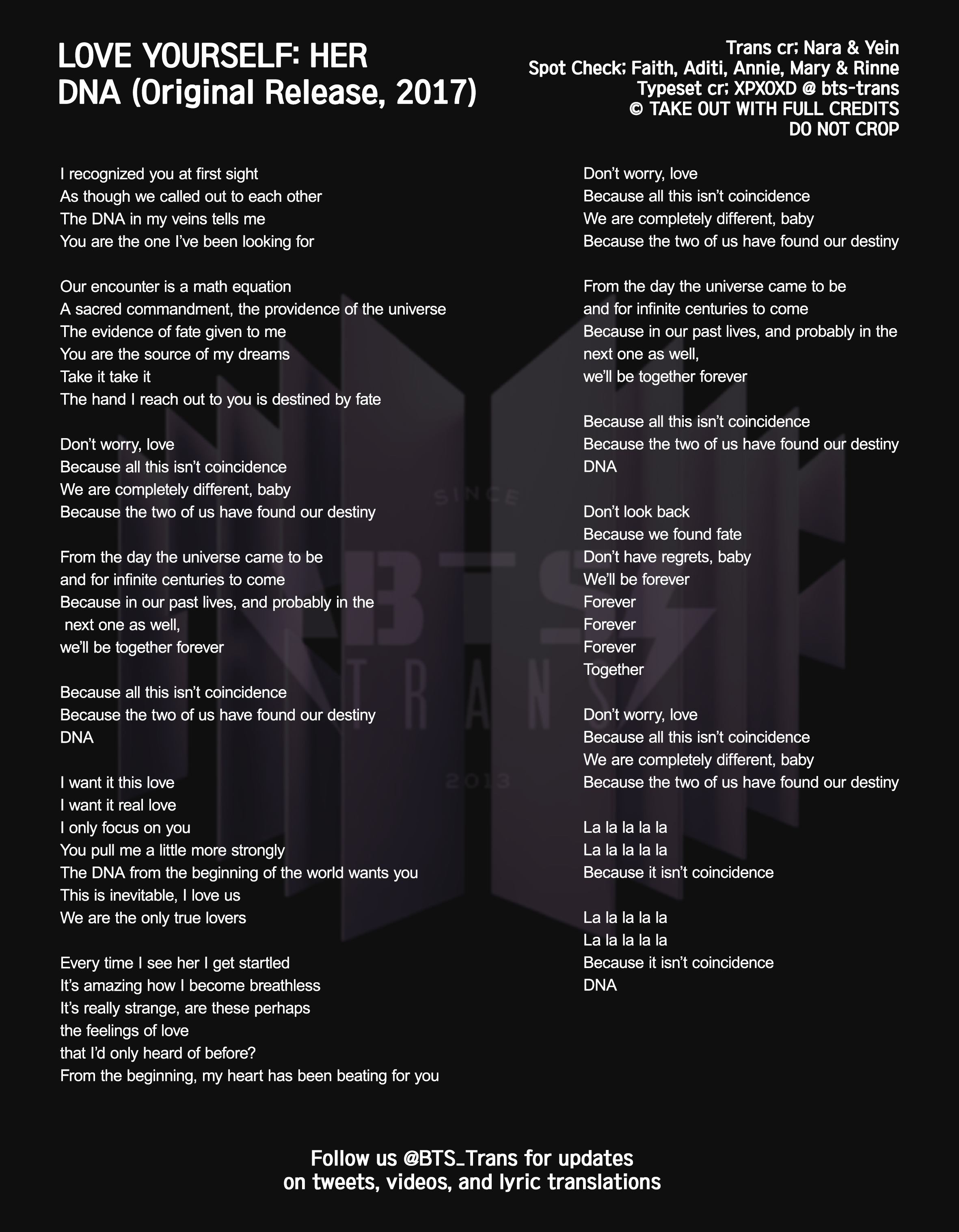 Genius Brasil Traduções - BTS - Love Yourself 承 'Her' (Tradução em  Português) Lyrics and Tracklist