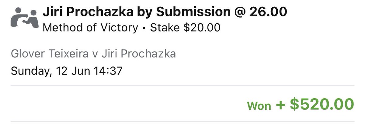DARKHORSEDetec1's tweet photo. #UFC275live
Jackpot! https://t.co/vduOX0Pgb9