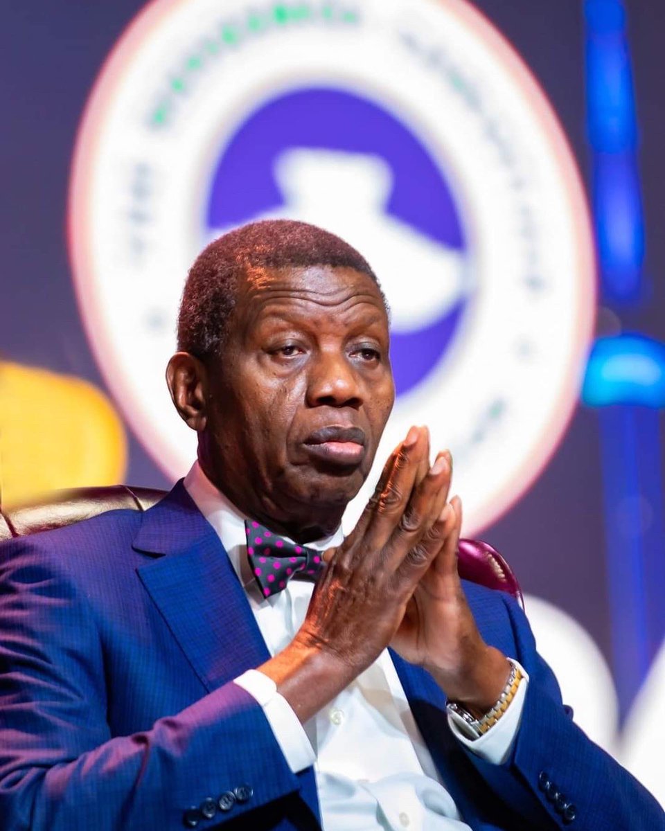 Pastor Adeboye tweet media