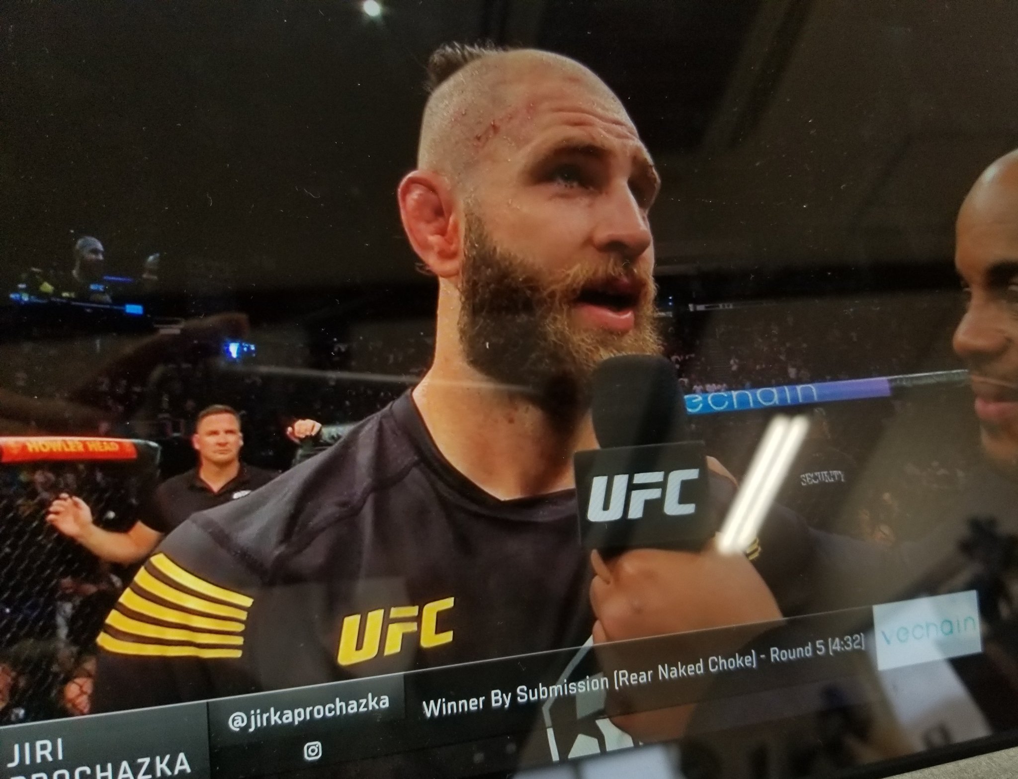 不滅の鉄人 プロハースカ 見てくれたかい ジャパニーズファン Rizinから継承したサムライスピリッツでufc を蹂躙したった このチャンピオンベルトを掲げて聖地さいたまスーパーアリーナに凱旋するぜ 分かるだろ Rizin最強 Ufc275 Rizin