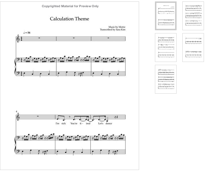 biopixie's tweet photo. Just finished transcribing @Metric's "Calculation Theme" from "Old World Underground, Where Are You Now?" https://t.co/sNvTdfoQtb #calculationtheme #oldworldundergroundwhereareyounow #metric https://t.co/CeQeq8roSU