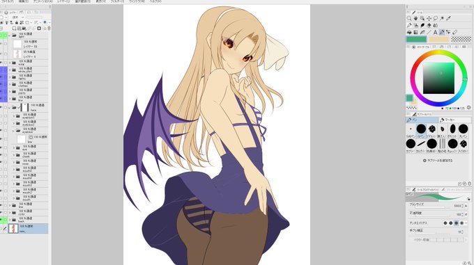 くるみちゃん塗ります(・∀・) 