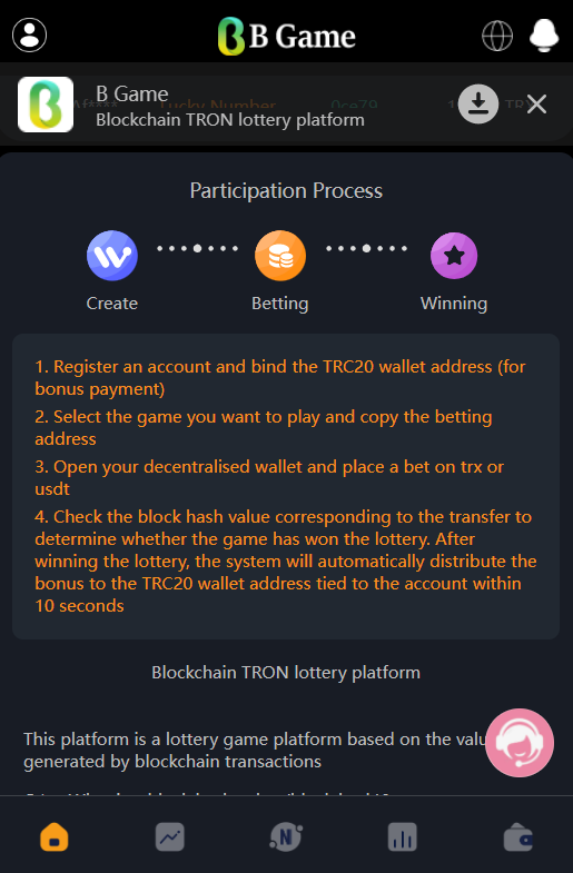 Interesting hash game, unknowingly played until midnight betinhash.com