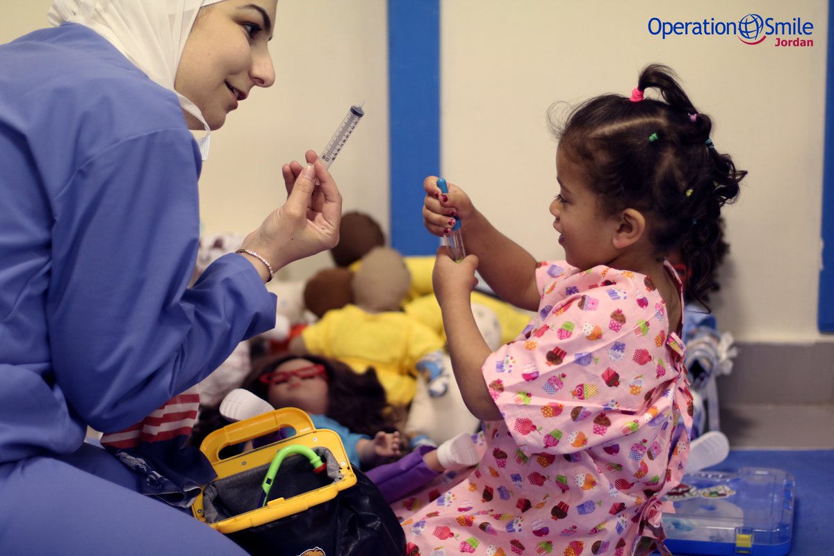 OperationJordan's tweet photo. One of the main aspects that we take care of during medical missions is providing emotional support to our #patients and their families before and after #surgery .
With the help of a #ChildLife Specialist, the patient will cope with their medical experience.

#OperationSmileJO https://t.co/21qpPpQ59p