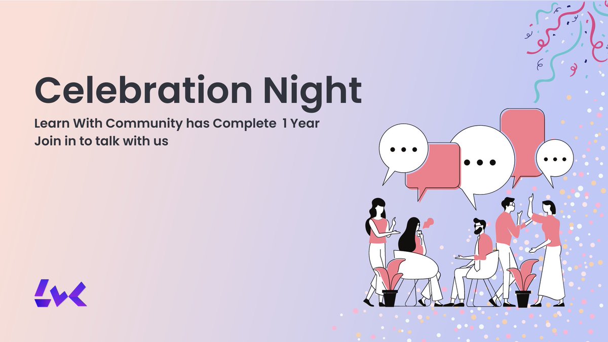 Learn With Community tweet media