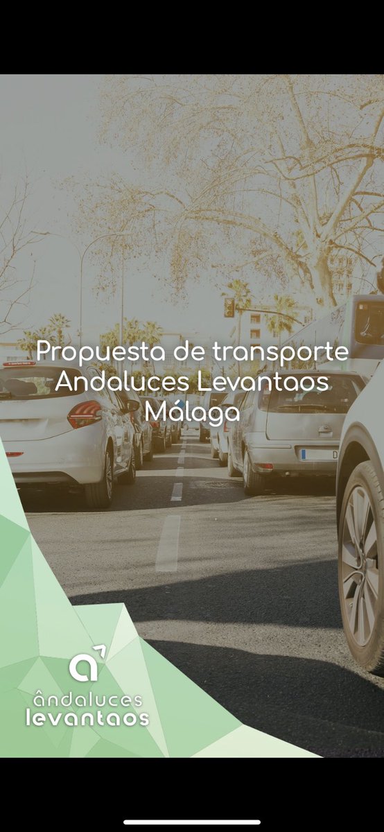 Levantaos_ma's tweet photo. Desde Andaluces Levantaos Málaga presentamos la propuesta que hacemos desde transporte.

Desde la apuesta por la mejora de la intermodalidad, hasta la puesta en funcionamiento del proyecto del metro al PTA, entre otras. 

#AndalucesLevantaos https://t.co/AnYjFYVxK3