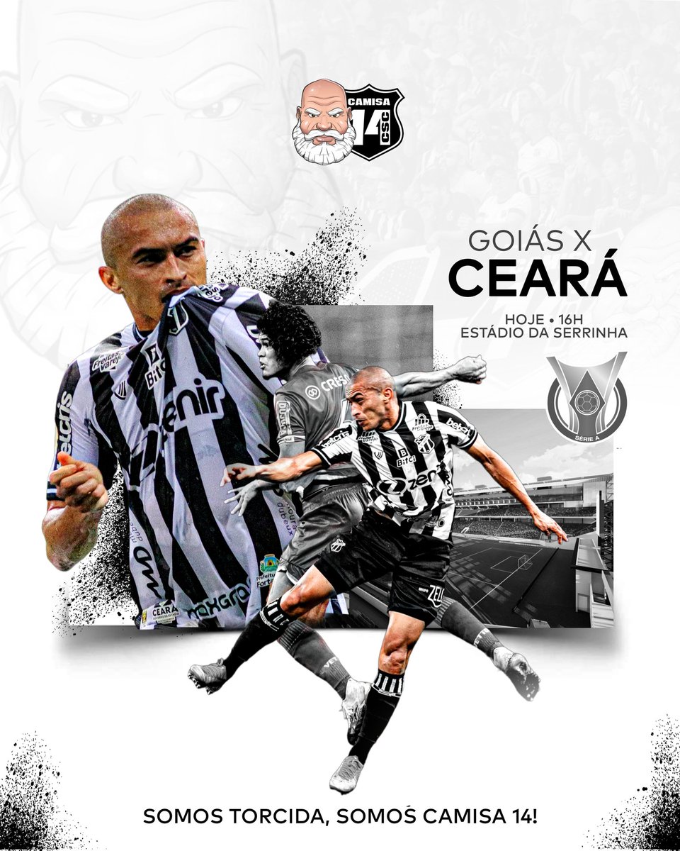 Camisa14Csc's tweet photo. Vamos ganhar, vovô! 🎵🖤🤍

🏆 #Brasileirao2022
⚽️ Goiás X Ceará 
🏟 Estádio da Serrinha
⏰ 16H

🤑 APOSTE COM A 888BETS VIP 🤑

AS MELHORES COTAÇÕES DO ESTADO! 
@888betsbf

#Bomdia #Hojetemvozao #Ceará #BrasileirãoSerieA #CearaSC  #Camisa14Csc #CearáSC https://t.co/LtIpCGaQuA