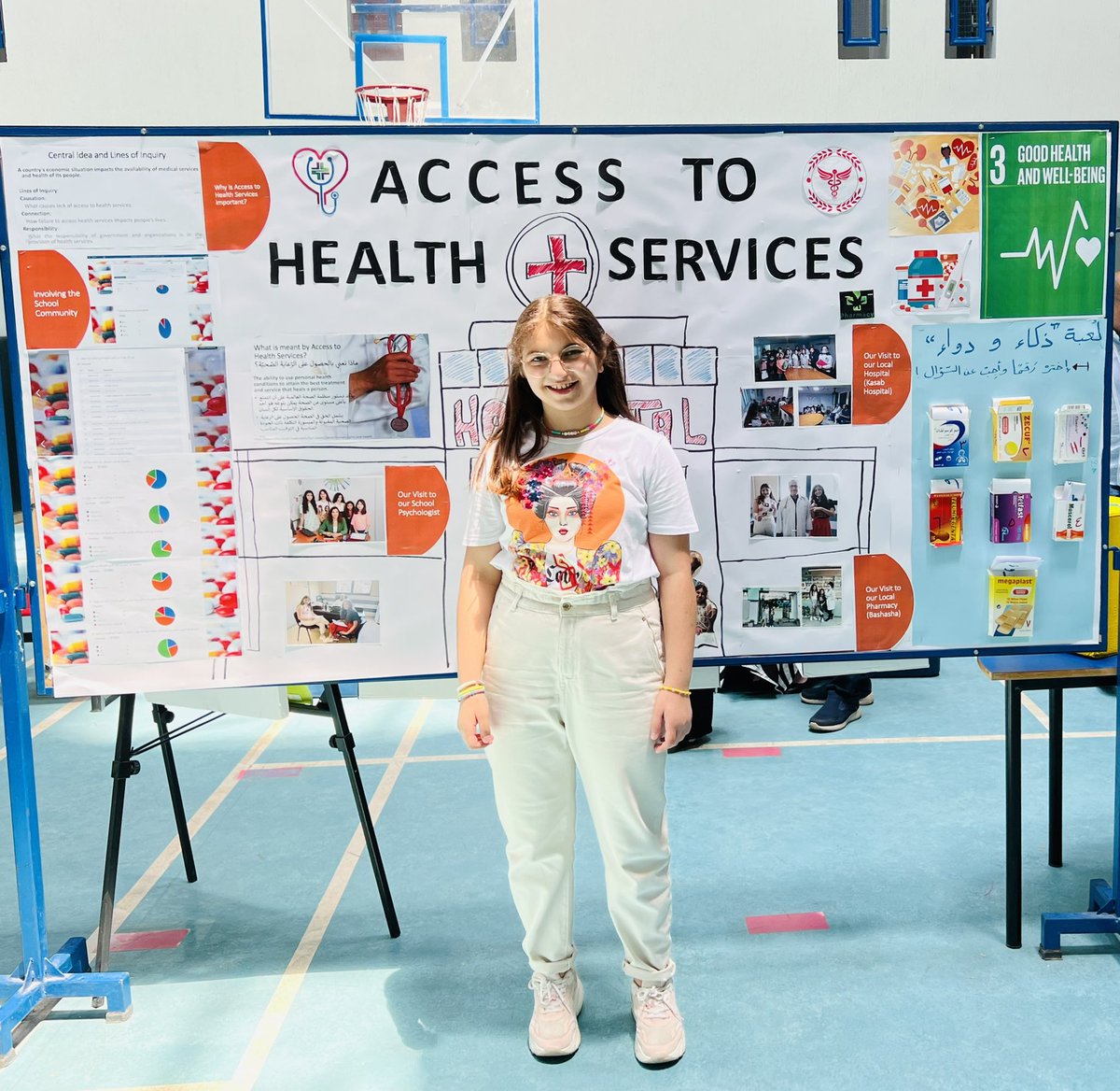 I feel my heart will burst because of the joy and pride that just wells to an overflow in my heart.I am always proud of you my queen #LunaHariri 👸💗
#pyp_exhibition #Access_to_health_services <a href="/dina_jradi/">Dina Jradi</a> <a href="/Hhhsinfo/">Houssam Hariri HS</a> <a href="/monamajzoub/">monamajzoub</a> <a href="/sashgh/">Sasha Ghosn</a> <a href="/AsmaaNajem/">Asma Najem</a> <a href="/ibpyp/">IB PYP</a>