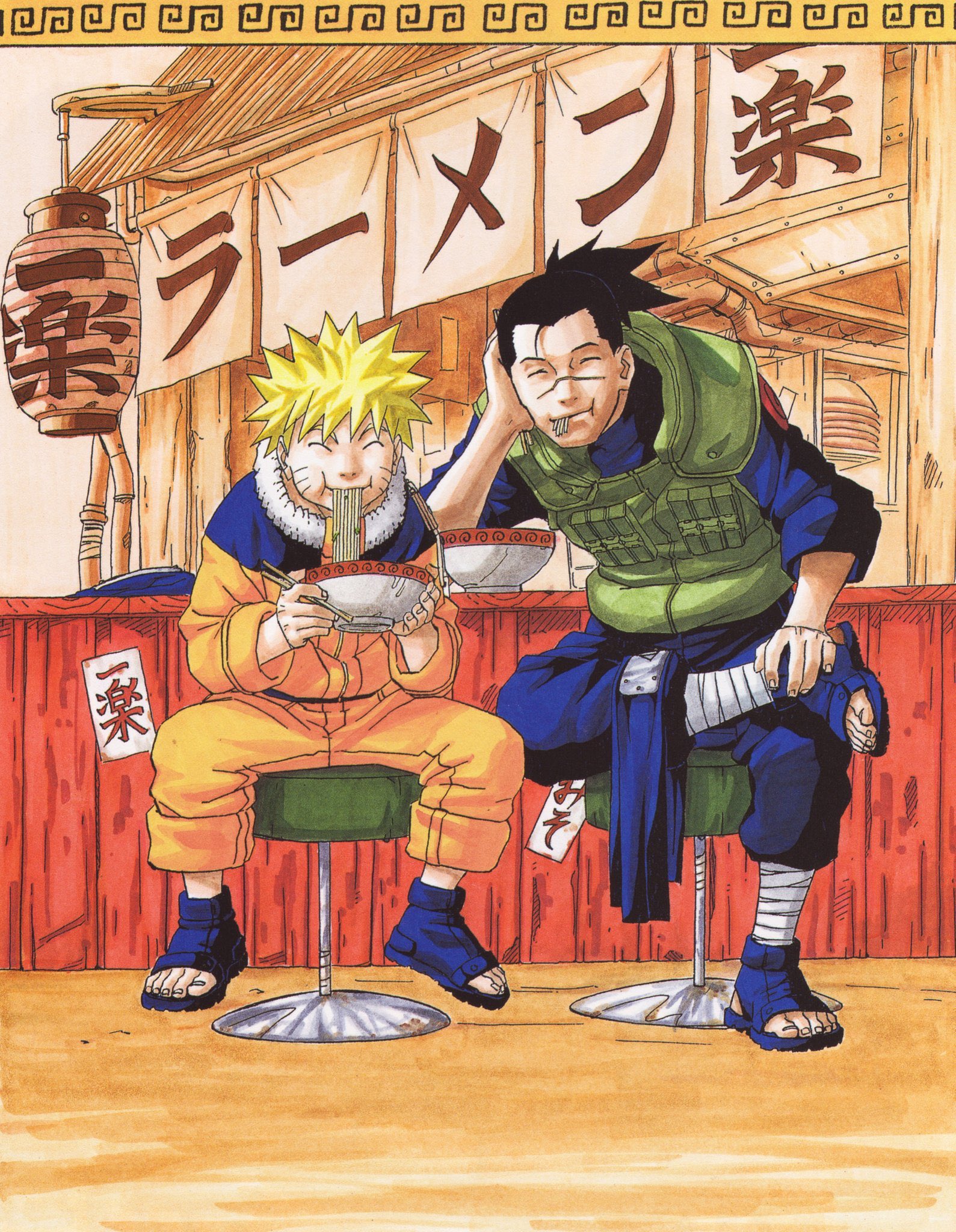 Naruto was raised by Iruka and the ramen guy : r/dankruto