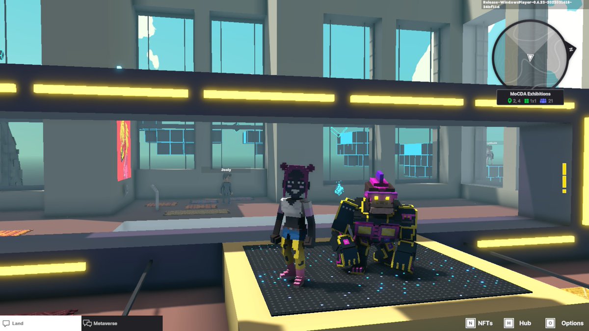 Hanna11D's tweet photo. @TheSandboxGame @MOCDA_ I just participated in the #TheSandbox weekly contest for a chance to win 200 mSAND! Here is my favorite piece from the exhibition, check out my screenshot below!
👇 https://t.co/NcwDZkCVRx