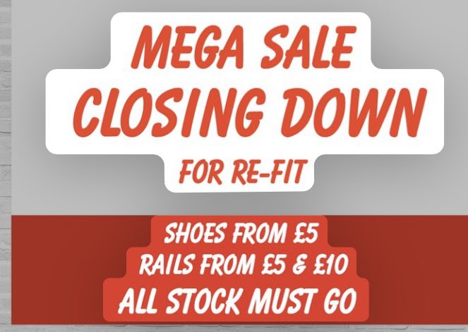 jellyrollskids's tweet photo. Sale shop closing down for re-fit sale starts tomorrow 10-5pm Allendale road LE25DA https://t.co/hKjScZ8IYr