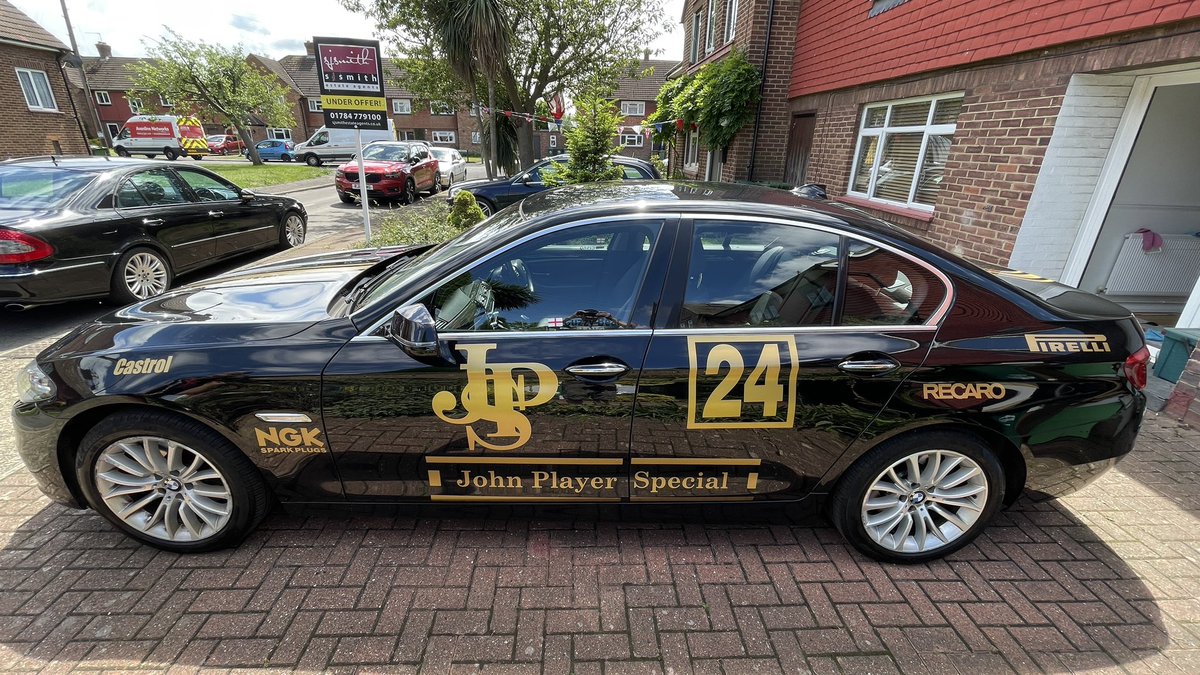 kramsnevets's tweet photo. @ImperialBrands At the fantastic Le Mans 24 Hours for the weekend. Thought I’d show you how we pimped my car up, had lots of positive comments even from Ferrari drivers. Cheers…. https://t.co/XxQiUXrKyC