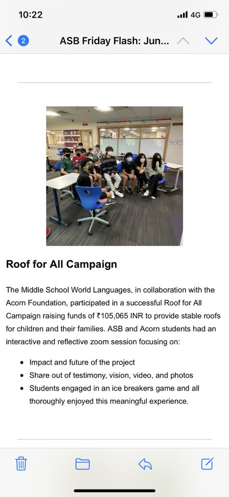 #asbms #acorn #makeadifference