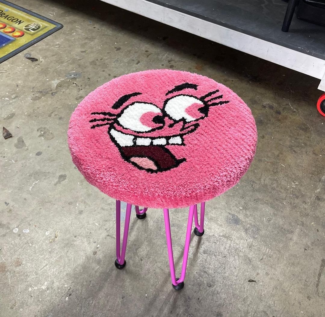 Rugshome__'s tweet photo. Stool for sitting https://t.co/4eMVCWoQCl