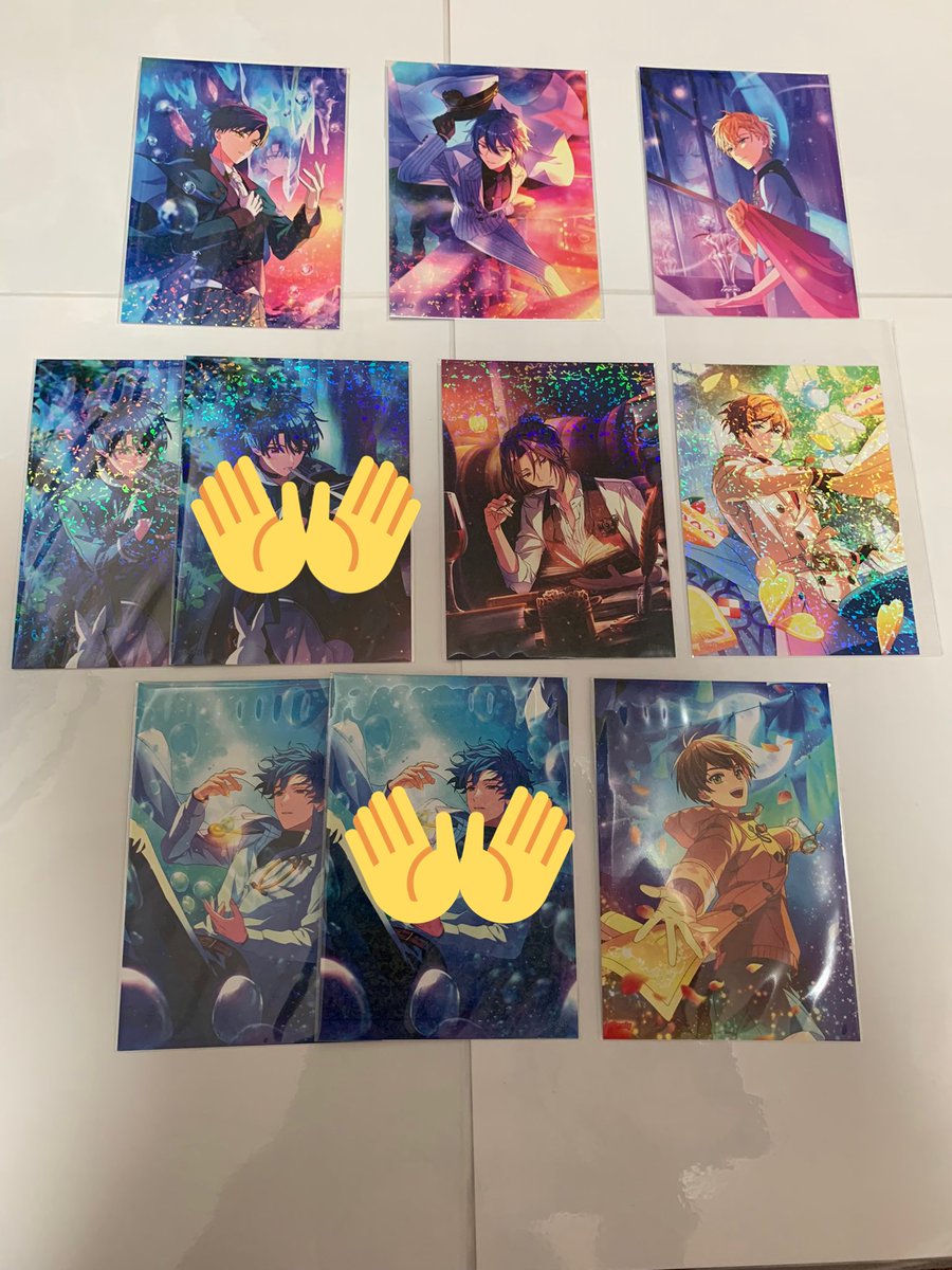 naaaaa_goods's tweet photo. 【交換】魔法使いの約束 まほやく まほパ 
ブロマイド

▼譲
ホワイト/オーエン/ヒース/シノ/ラスティカ/フィガロ/ミチル

▼求
ネロ>>>ブラッドリー

都内お手渡し、郵送可。
どうぞよろしくお願いいたします。 https://t.co/HkF5d257Ny