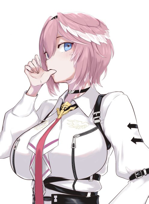 指をしゃぶるルイ姉はカッコいい#Luillust  #鷹嶺ルイ #ホロライブ 