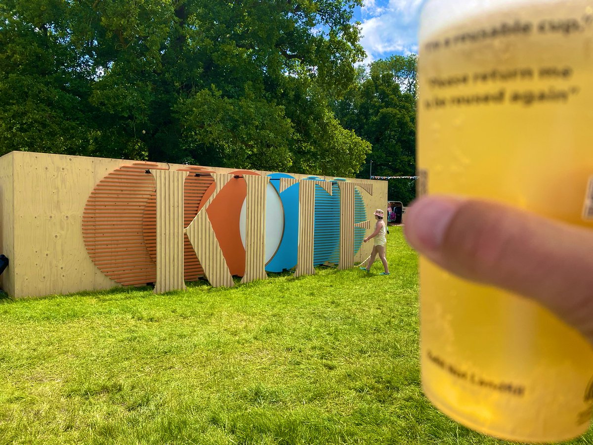 The perfect lager for a sunny festival!!Lost Lager <a href="/KiteFSTVL/">KITE Festival</a> #brewdog 🍻