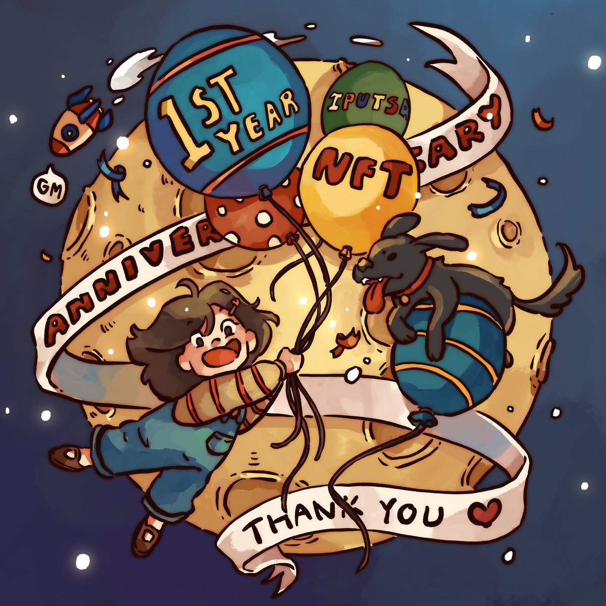 On this day in 2021
My NFT has been sold for the fist time! 😭
And it was happened because of support from the community
So I would like to say thank you from my heart to everyone who ever passed this journey with me💕
Specially <a href="/NFTAsiaOfficial/">NFT Asia</a> that give me many opportunity 🙏🏻🥺