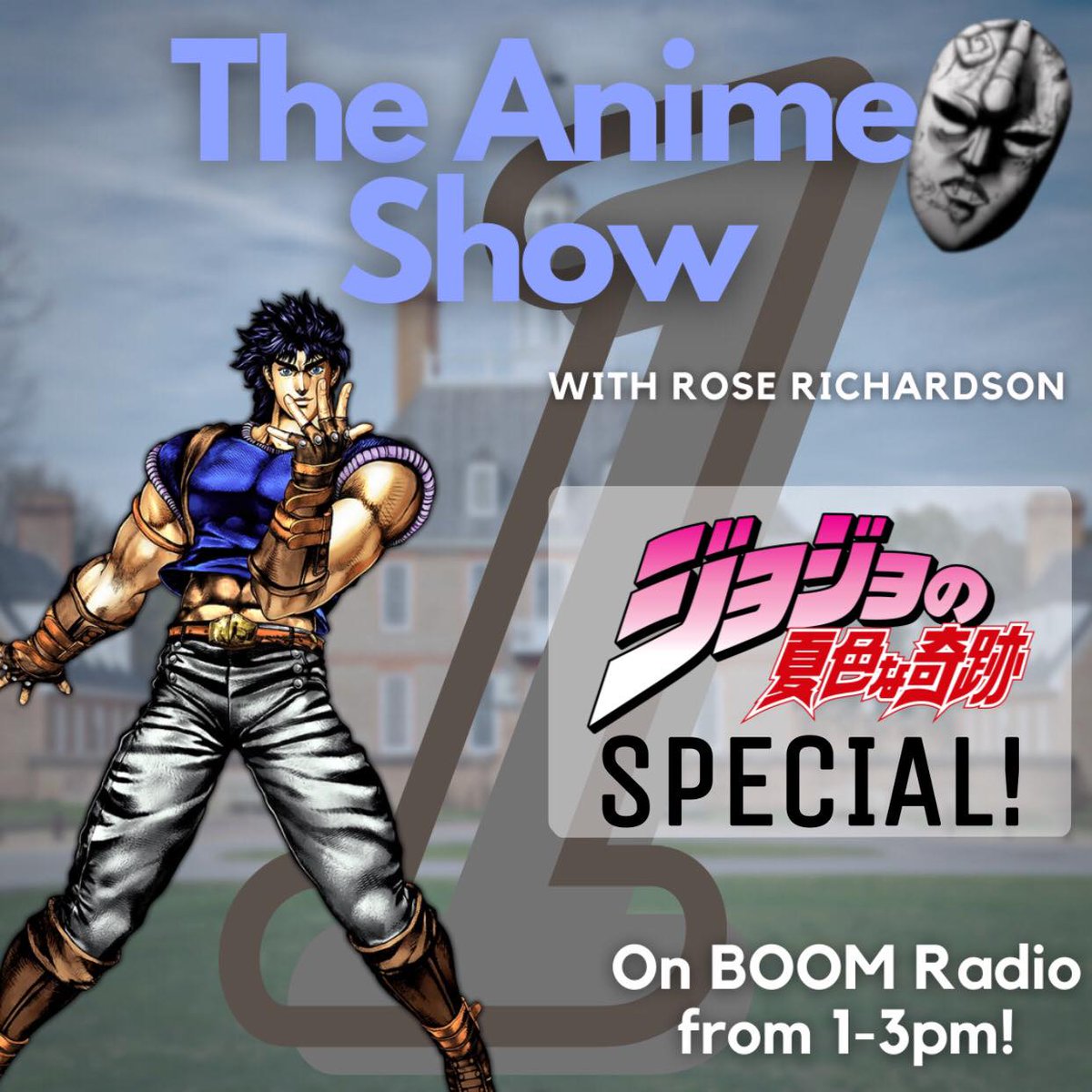 BoomScotland's tweet photo. The Anime Show: JoJo #PhantomBlood Special! Today from 1-3pm! Going back to the beginning :D
https://t.co/nq0tBa8Zr5
#JoJosBizarreAdventure #jojo #jjba #anime #otaku #theanimeshow #jojosreference #jonathanjoestar #joestar #diobrando #part1 https://t.co/2tSsLIeHBm