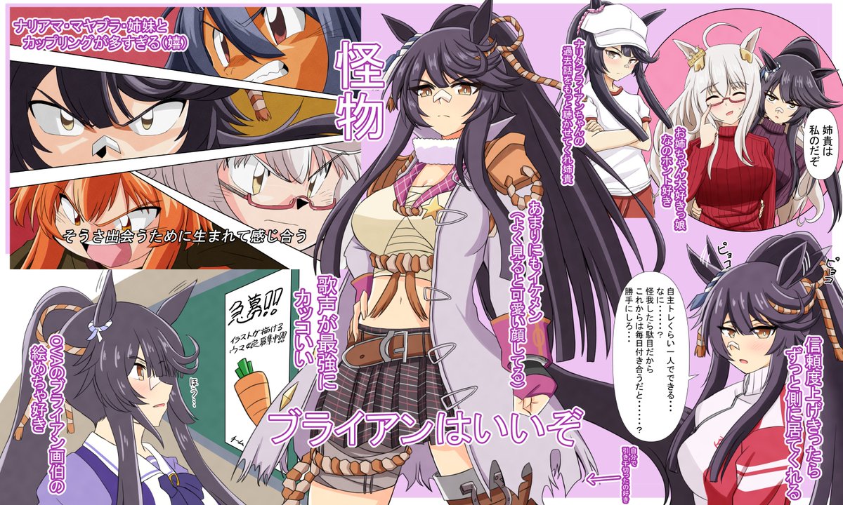 #2022年自分が選ぶ今年上半期の4枚
すこキャラまとめ 
