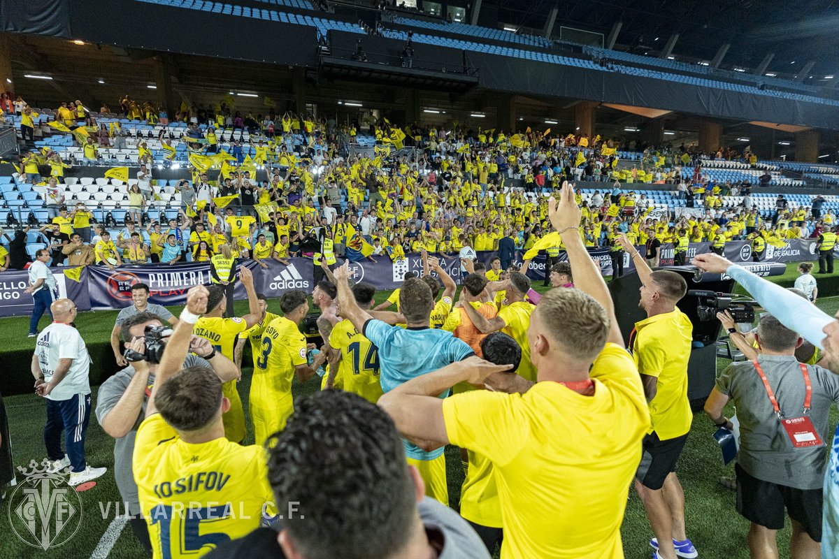 CanteraGrogueta's tweet photo. ¡Celebra el ascenso a Segunda con el #VillarrealB!

Esta tarde, a partir de las 20.00h, el filial visitará la Iglesia de Sant Pasqual y después, se reunirá con los aficionados en el Ajuntament de Vila-real. 

¡Os esperamos a todos, groguets 💛!

#CanteraGrogueta 
#MoltB https://t.co/WDgLVfXF3N