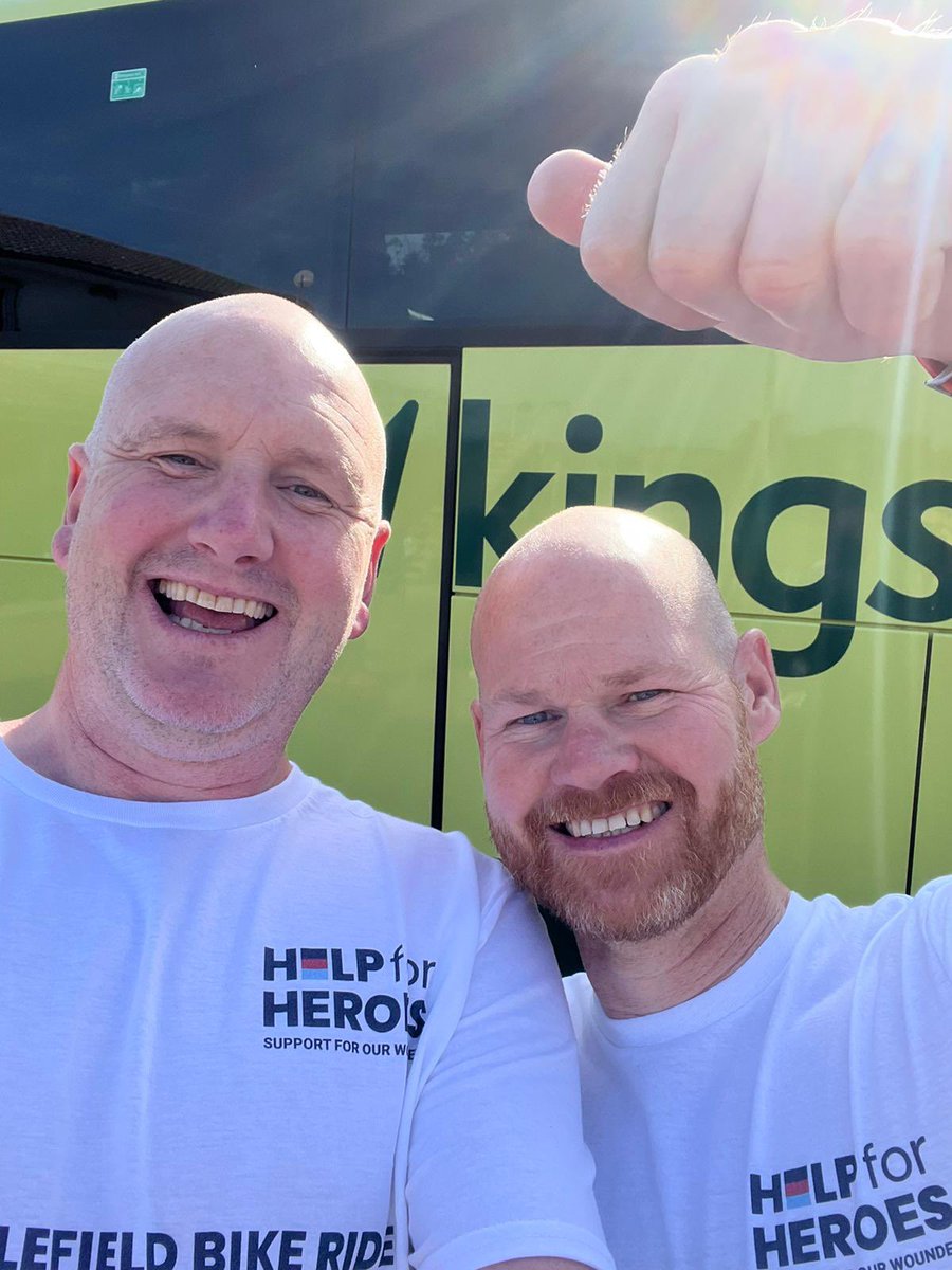 Good luck to my friends <a href="/MHodgsonNS/">Matthew Hodgson</a> and <a href="/LooneytoonzDean/">Dean Williams</a> as they set off to #France  for the <a href="/HelpforHeroes/">Help for Heroes</a> Big Battlefield Bike Ride #BBB22 . Good luck from everyone <a href="/NottsSport/">Notts Sport</a>
